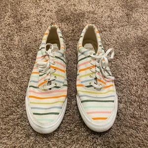 Anchor Happy Stripe Cream Multi Sneakers
Keds x Rifle Paper Co